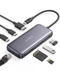 Anker 555 USB-C Docking Hub (8-in-1) PowerExpand Adapter, 4K 60Hz HDMI | 85W PD,