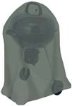 tepro Abdeckhaube Universal f&uuml;r Kugelgrill gro&szlig;, Taupe (73 x 73 x 90 cm)