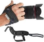 SpiderPro Hand Strap v2 Handschlaufe aus Leder - Schwarz