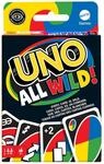 Mattel Games HHL33 - UNO All Wild Kartenspiel mit 112 Karten, Reisespiel,