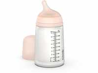 SUAVINEX Zero-Zero Anti-Kolik-Flasche, 0 Monate Durchschnittlicher Durchfluss 270 ml,