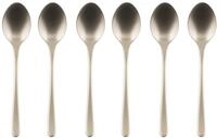 Taste Antique Set 6 Mokkal&ouml;ffel Edelst./PVD Champag. [SP]