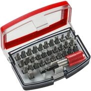 kwb Bit-Set Bitbox mit Bithalter - 32-teilig inkl. Stecknuss-Adapter - Hochwertiger