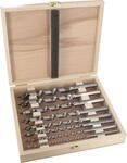 Famag Schlangenbohrer Set, Lewis, 8-teilig, Metallbohrer &oslash; 6-20 mm (L&auml;nge 235 mm),