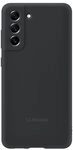 Samsung Silicone Smartphone Cover EF-PG990 f&uuml;r Galaxy S21 FE, Handy-H&uuml;lle,...