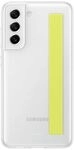 Samsung Slim Strap Smartphone Cover EF-XG990 f&uuml;r Galaxy S21 FE, Handy-H&uuml;lle, Schutz