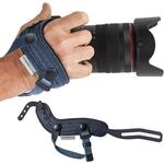 SpiderPro Hand Strap v2 Handschlaufe aus Leder - Dunkelblau