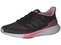 adidas Damen Eq21 Run Sneaker, Core Black Grey Six Wonder Mauve, 37 1/3 EU