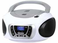 Trevi - Tragbares Stereo-CD-Boombox DAB/DAB+ Radio mit RDS und USB-Eingang mit