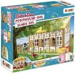 CRAZE Bibi und Tina Spielzeug Pferdestall Set Martinshof Spielset mit Pferden