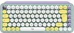 Logitech POP Keys Mechanische kabellose Tastatur mit anpassbaren Emoji-Tasten,