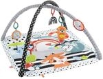 Fisher-Price 3-in-1 Music, Glow and Grow Gym, infant activity play mat for tummy time