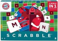 Mattel Games HCK88 - Scrabble FC Bayern M&uuml;nchen Bundesliga Edition, Familien