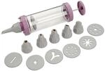 Zenker 44725 Garnierspritze mit 6 T&uuml;llen, Violett