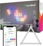 Nanoleaf Lines 60 Grad Erweiterungspack, 3 zus&auml;tzliche Smarten LED RGBW Lichtleisten