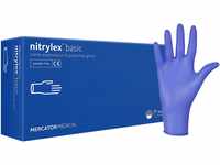Nitrylex Basic Einweg-Nitrilhandschuhe, schützende Untersuchungshandschuhe,