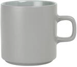 blomus Tasse PILAR | Keramik | Farbe Mirage Gray | 250 ml | Sp&uuml;lmaschinenfest &