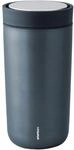 Stelton to-Go Click - Thermobecher, doppelwandige Isolierflasche - Rostfreier,
