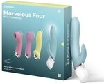 Satisfyer Marvelous Four Vibratorensets f&uuml;r Frauen | 4-teiliges Sex-Spielzeug inkl.