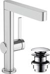 hansgrohe Waschtischarmatur Finoris, Wasserhahn Bad mit Auslauf H&ouml;he 230 mm, mit