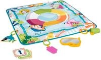Fisher-Price GRR44 - Plitsch-Platsch Entdecker Spieldecke, Baby-Spieldecke mit