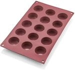 WAS 3170 015 Silikon Backformen, Petit Four, 15 Formen, 6.9cm Durchmesser, 3.5cm