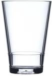 Mepal Kunststoffglas Flow 275 ml, Kunststoff, Klar, 85 x 8.5 x 12 cm