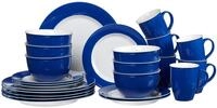 Ritzenhoff & Breker Kombiset Doppio, 24-teilig, Indigo Blau