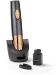 Cuisinart Wiederaufladbarer automatischer Wein&ouml;ffner mit Vakuumversiegler 