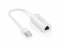 deleyCON LAN Adapter USB Netzwerkadapter USB 2.0 USB A auf RJ45 100Mbit...