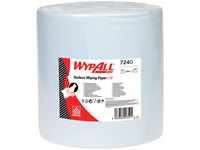 WypAll L10 Oberflächenwischpapier 7240 - Jumbo Xtra Wischerrolle - 1 blaue Rolle x