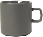 blomus Tasse PILAR | Keramiktasse | 250 ml | Farbe Pewter | zeitloses Geschirr