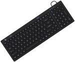KeySonic KSK-6031INEL-B - Tastatur - QWERTZ - Deutsch - Schwarz
