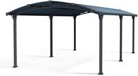 Palram Arcadia 6400 Carport Aluminium & Verzinkter Stahl 6,5x3,5 m, &Uuml;berdachung,