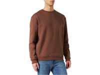 Urban Classics Herren Crewneck Sweatshirt, bark, XXL