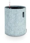 LECHUZA TRENDCOVER 23 Felt light grey 14183