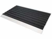 ASTRA Fußmatte außen Super Brush - Türmatte aus Aluminium - Alu Schmutzfangmatte