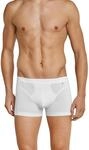 Schiesser Herren Short mit Eingriff Long Life Cotton S M L XL XXL Schwarz Weiss