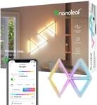 Nanoleaf Lines 60 Grad Starter Kit, 9 Smarten LED RGBW Lichtleisten - Modulare WLAN