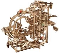 UGEARS Holz-Kugelbahn-Set &ndash; Vatertagsgeschenk, 3D-Puzzle, Holz-Kugelbahn,