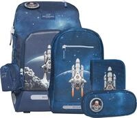 Beckmann, Schulranzen-Set Active Air FLX Space Mission, 6-teilig, Grundschule, inkl.