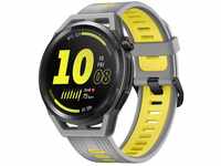 HUAWEI Watch GT Runner Smartwatch, grau, 46mm; Armband: Grau/Gelb, Silikon 55028114