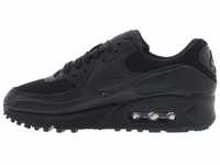 NIKE Damen WMNS AIR MAX 90 Sneaker, Black/Black-Black-Black, 40 EU