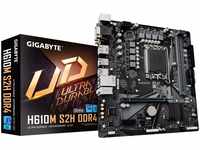 Gigabyte H610M S2H DDR4 Motherboard Intel H610 Express LGA 1700 Micro ATX