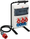 Brennenstuhl Tragbarer Stromverteiler (1x32A + 2x16A CEE-Steckdosen, 2m Kabel, f&uuml;r