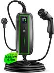 Green Cell EV Ladeger&auml;t Typ 2 Ladekabel Schuko f&uuml;r Elektroautos 10A / 16A 3,68kW