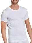 Schiesser Herren Unterhemd T-Shirt V-Ausschnitt Long Life Cotton - 172468,...