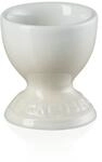 Le Creuset Steinzeug Eierbecher mit Stand-Fu&szlig;, 9 g, 5.3 x 5.3 x 5.9 cm, Meringue,