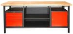 DEMA Werkbank 2000x680x850 mm &ndash; Werktisch, Arbeitstisch, Werkstatttisch &ndash; 3