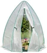 Westmann Gew&auml;chshaus Winterzelt, Stahl, 160x183 cm, Wei&szlig; | Der Kordelzug...